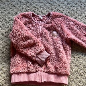 Huxbaby fuzzy jacket
